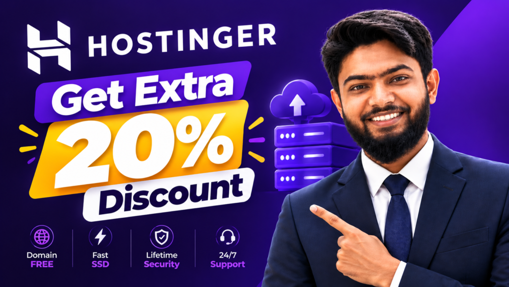 Hostinger 20 Discount Banner 1